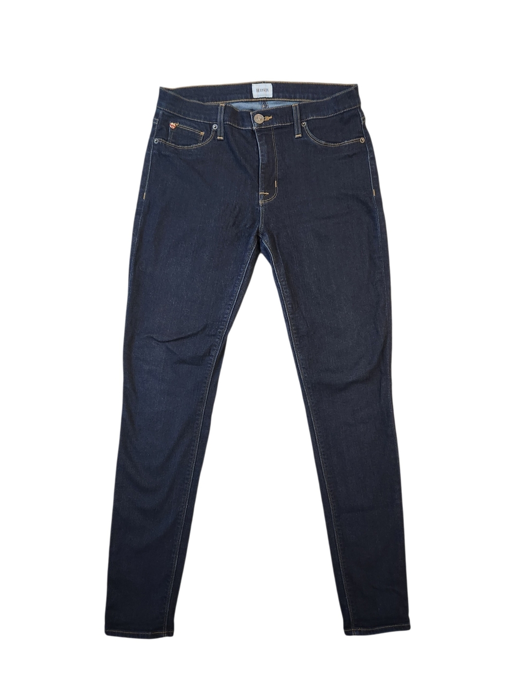 Mid Rise Dark Indigo  Super Skinny Jeans